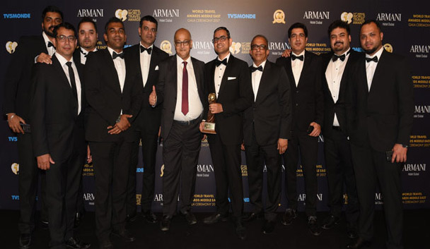 Middle East's best B2B travel provider at the World Travel Awards